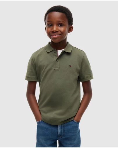 Tommy Hilfiger - Flag Polo SS - Kids
