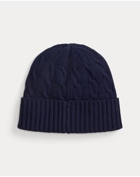 Polo Ralph Lauren - Cable-Knit Cotton Beanie