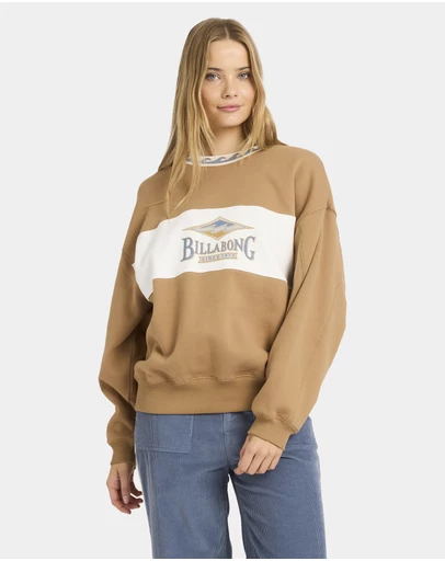 Billabong - Womens Point Break Crew Neck