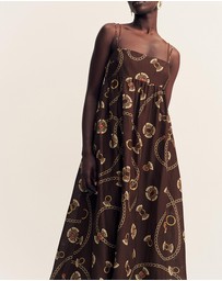 Shona Joy - Vacanza Square Neck Maxi Dress