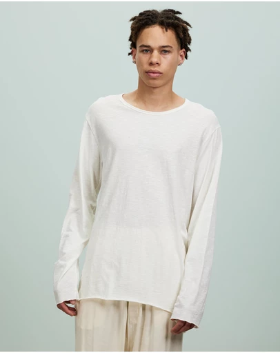 Surrounded By Ghosts - The Trona Cotton Long Sleeve Tail T-Shirt