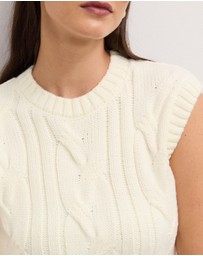 The Fated - Nickson Round Neck Knit Vest