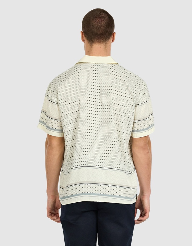 Tarocash - Nicco Viscose Geo Shirt