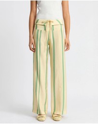 Laagam - Tashi Striped Flow Pants