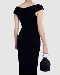 Olga Berg - Bianca Ball Mesh Handle Bag