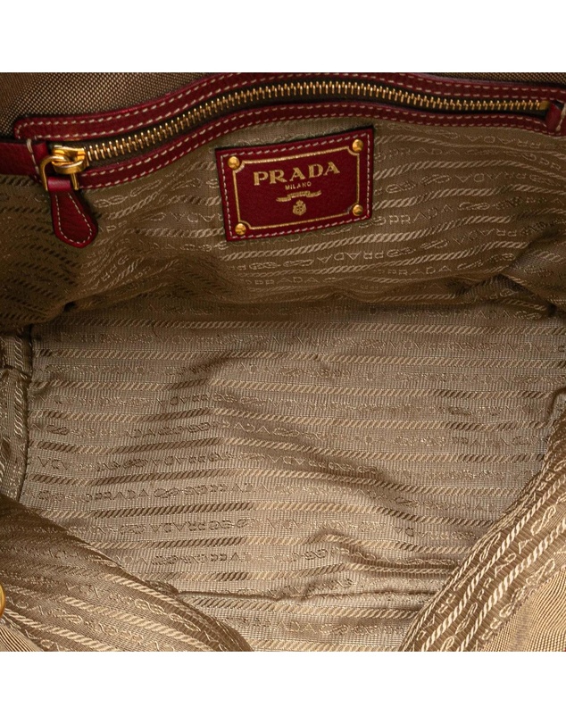 Pre-Loved by Azura Reborn - Pre-Loved Canvas Canapa Logo Bow Satchel