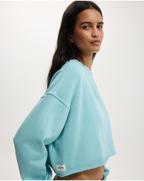 Cotton On - Cropped Fleece Sweatshirt