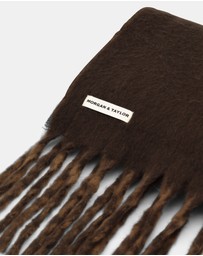 Morgan & Taylor - Hannah Reversible Scarf in Brown
