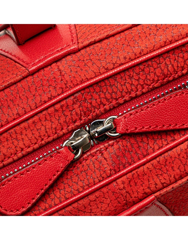 Pre-Loved by Azura Reborn - Pre-Loved loewe Elegant Leather Top Handle Bag with Buckle Details