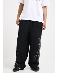 Black Noise White Rain - Charm Track Pants