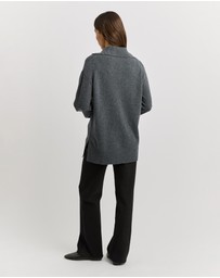 Toorallie - Relaxed Longline Zip Polo