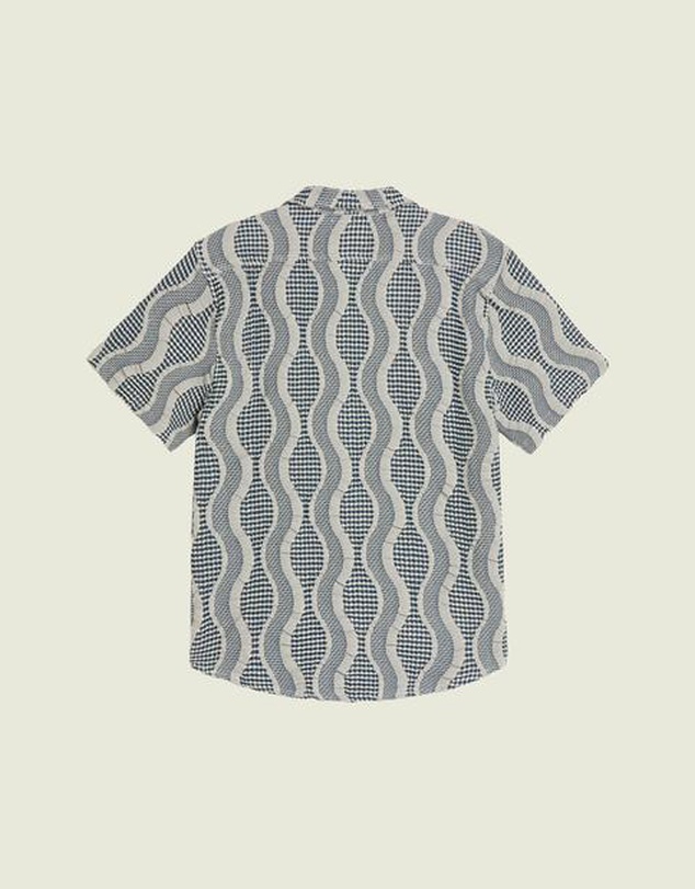 OAS Company - Nearly Black Cuba Waffle Shirt