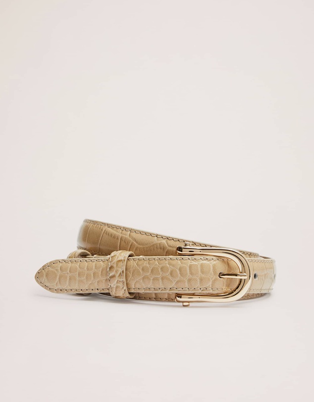 SABA - Noa Croc Leather Belt