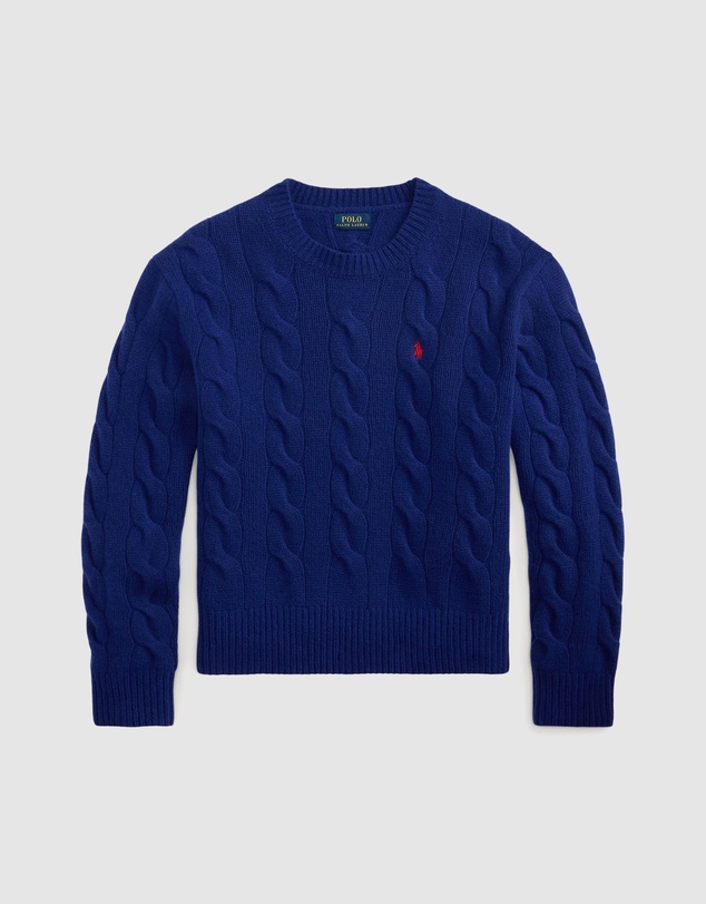 Polo Ralph Lauren - Cable-Knit Wool-Cashmere Sweater