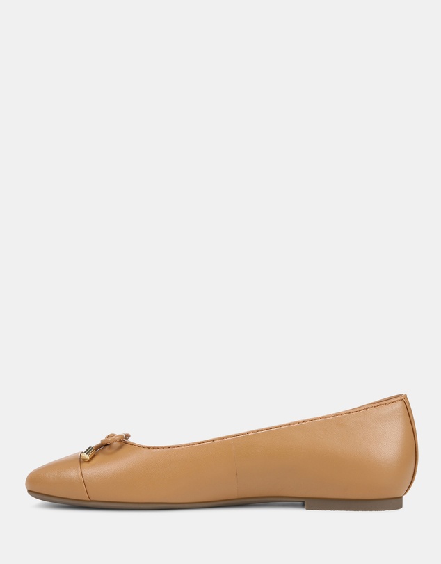 Vionic - Klara Ballet Flat - Camel Leather