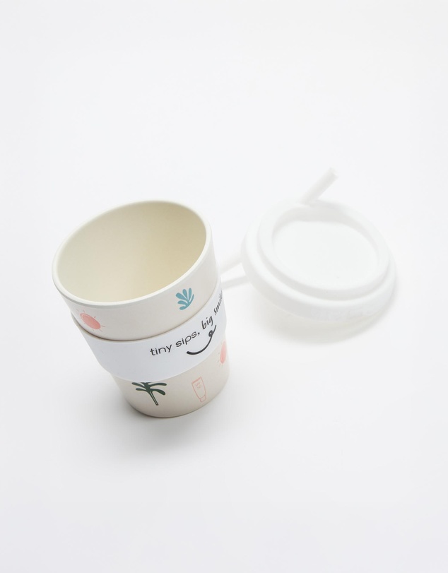 itti bitti - 240ml Baby Cino Keep Cup - Kids Surfs Up
