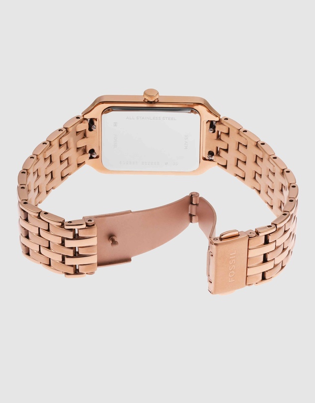 Fossil - Raquel Rose Gold Tone Analogue Watch