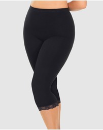 B Free Intimate Apparel - Anti Chafing High Rise 3/4 Cotton Leggings