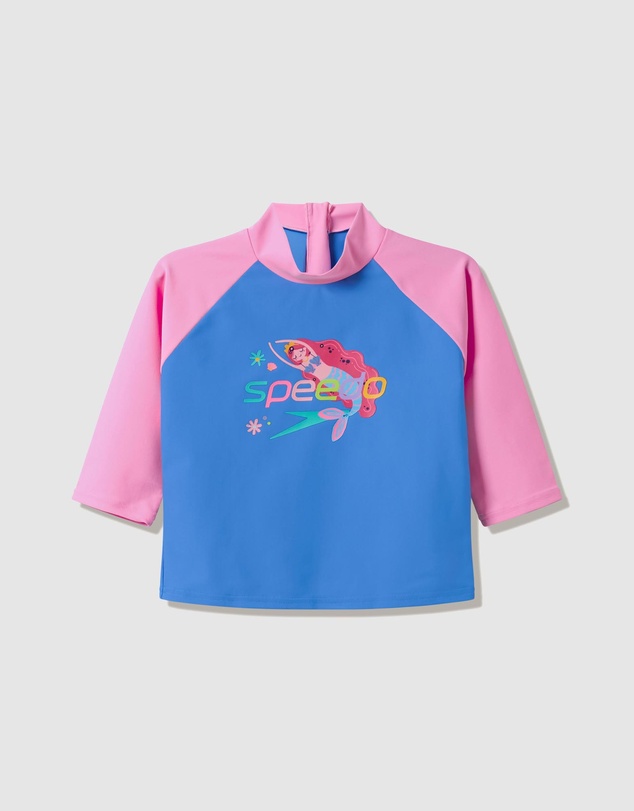 Speedo - Print LS Rashie - Babies-Kids