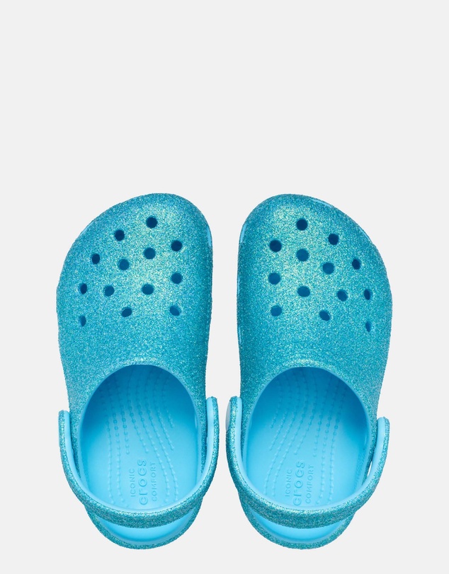 Crocs - Classic Irid Glitter Clog Infant