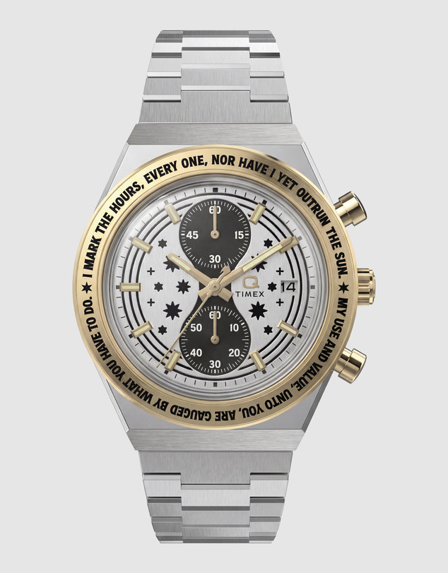 TIMEX - Harry Potter x Q Timex Time Turner Chronograph 40mm Stainless Steel Bracelet Watch