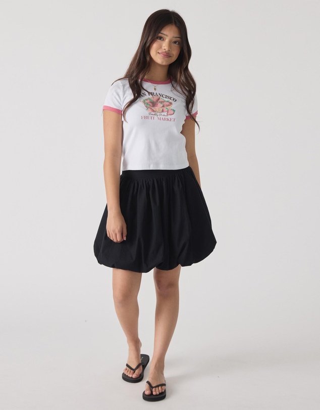 Decjuba Kids - Strawberry Ringer Tee - Teens