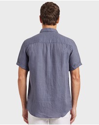 Academy Brand - Hampton Linen Short Sleeve Shirt