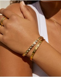 Arms Of Eve - Gemma Gold Cuff Bracelet