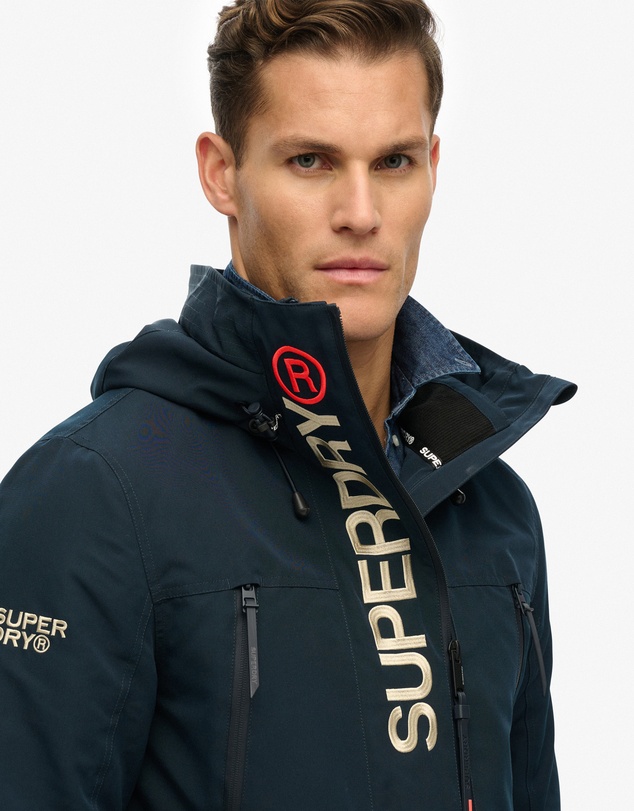 Superdry - Slim Fit Hooded Ultimate Embroidered Windbreaker