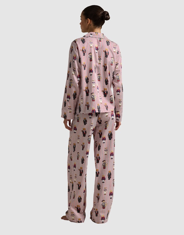 Polo Ralph Lauren - Madison Cotton Long Sleeve Button Down Pyjama Set