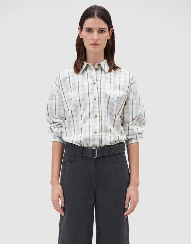 Oroton - Boyfriend Check Shirt