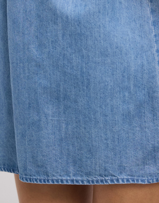 The Fated - Clara Soft Denim Mini Dress