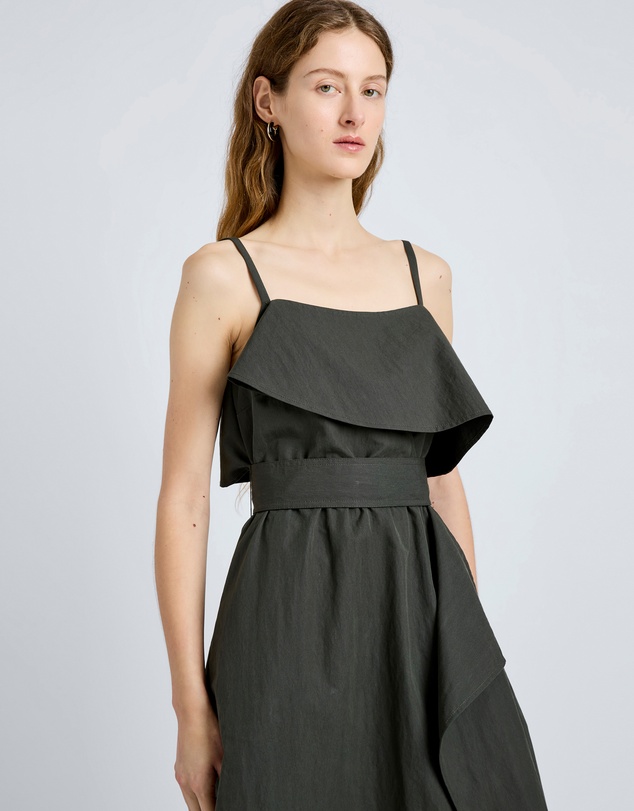 Proenza Schouler White Label - Reign Dress In Washed Cotton