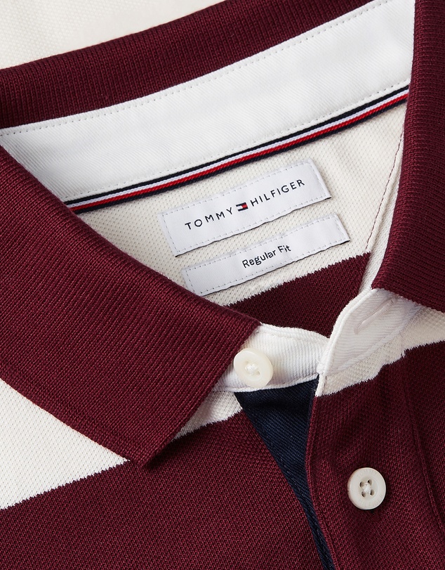 Tommy Hilfiger - Rugby Stripe LS Polo Shirt