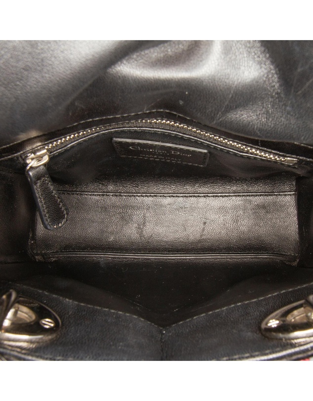 Pre-Loved by Azura Reborn - Pre-Loved Mini Patent Sequined Lady Dior
