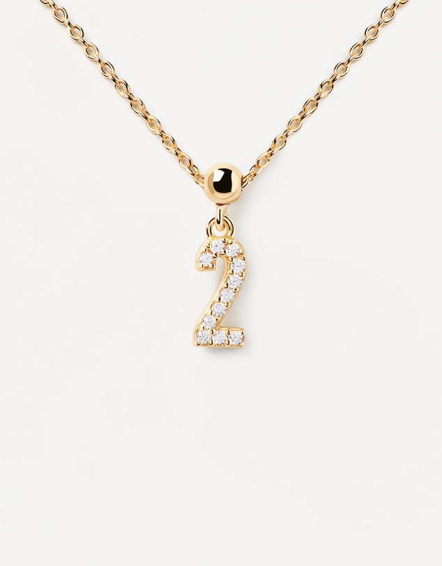 PDPAOLA - Charm Necklace Number 2 Charm