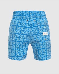Tolu Australia - Boys Swim Shorts With Fishes