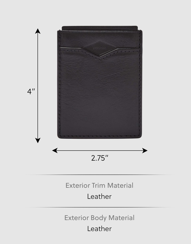 Fossil - Mykel Black Card Case