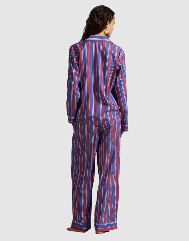 Polo Ralph Lauren - Madison Cricket Stripe Long Sleeve Pyjama Set