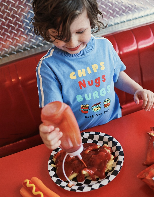 Rock Your Kid - Josh Tee in Cool Blue