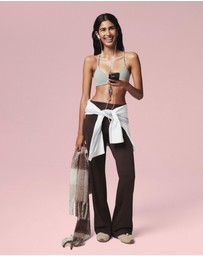 Cotton On Body Active - Ultra Soft Tie Front Wide Leg Pant