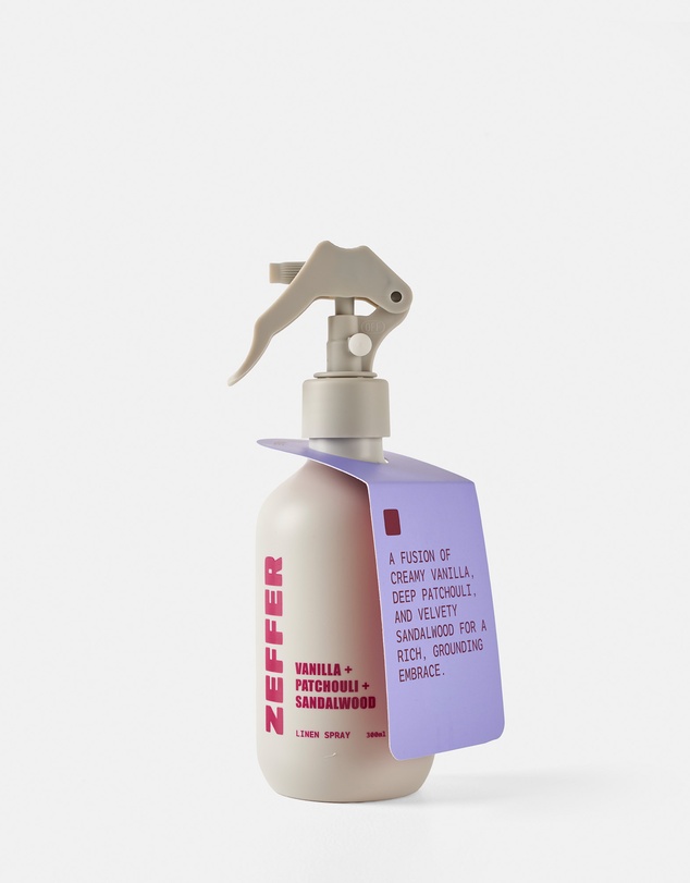 Zeffer by Linen House - Vanilla, Patchouli & Sandalwood Linen Spray 300ml