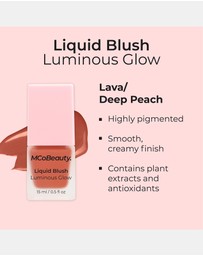 MCoBeauty - Luminous Glow Liquid Blush - Lava