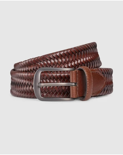Johnny Bigg - Jett Braided Leather Belt