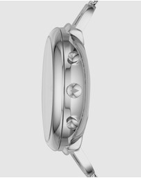 Fossil - Hybrid Smartwatch Q Annette Silver-Tone