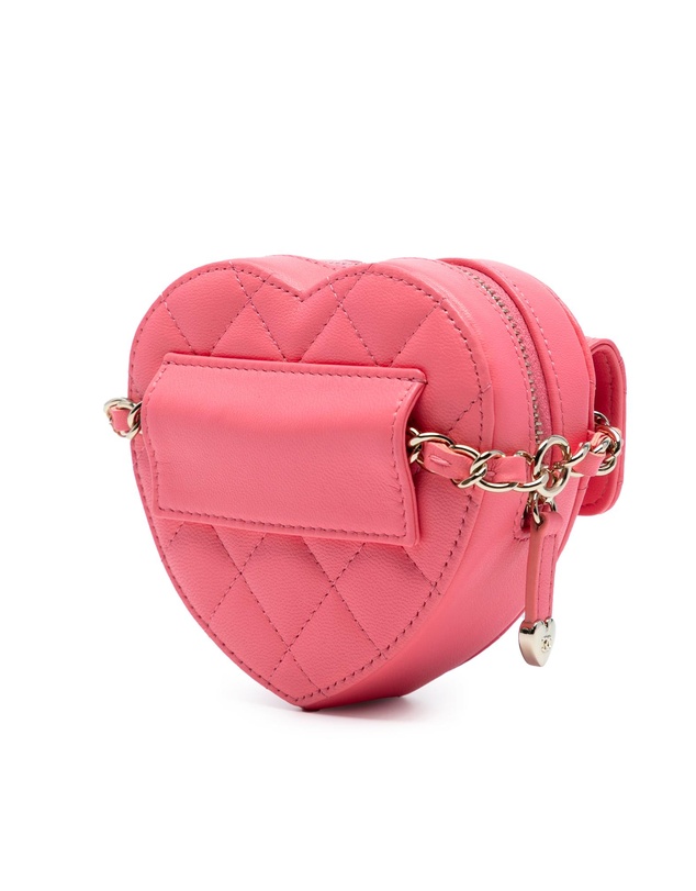 Pre-Loved by Azura Reborn - Pre-Loved Mini Lambskin CC in Love Heart Crossbody