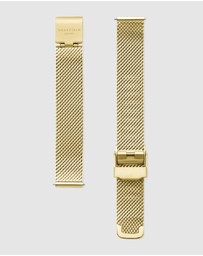 Rosefield - The Oval - Gold Tone Mesh Band