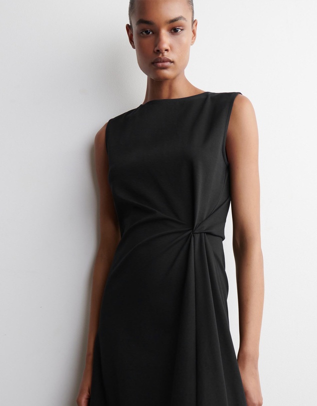 COS - Twist-Detail Midi Dress