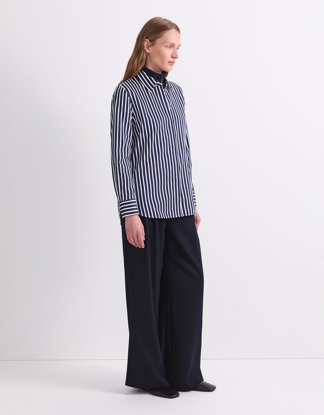 Sportscraft - Hannah Stripe Cotton Silk Shirt