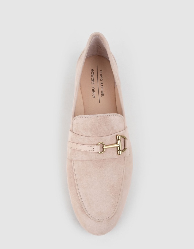 Edward Meller - FAUSTINE Loafer with Asymmetrical Trim